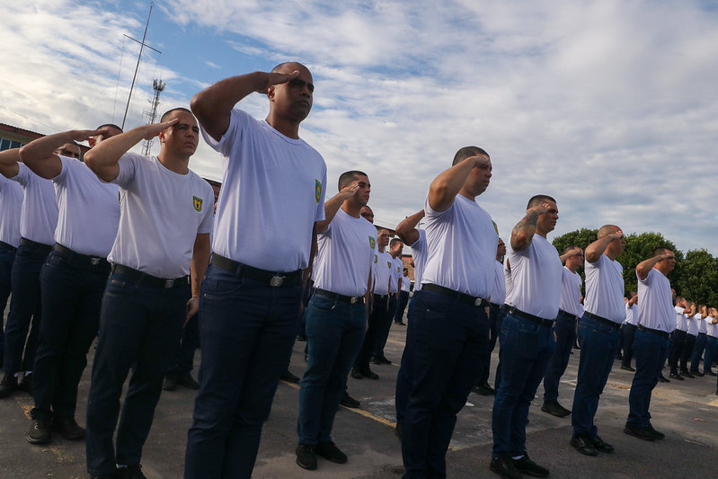 Segunda turma de alunos oficiais combatentes e de saúde inicia Curso de Formação Foto Mauro Neto Secom