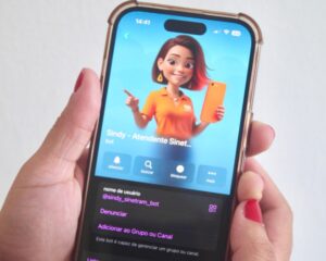 Sindy agora no Telegram: passageiros podem consultar saldo, solicitar PassaFácil e bloquear cartão
