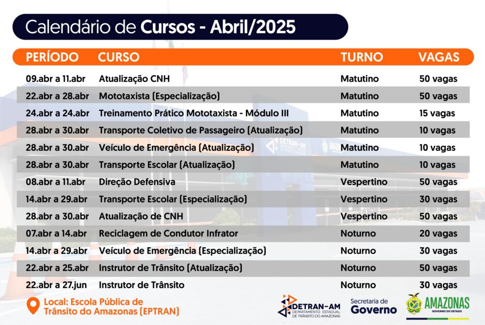 CALENDARIO CURSOS ABR ()