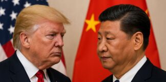 donald trump e Xi Jinping