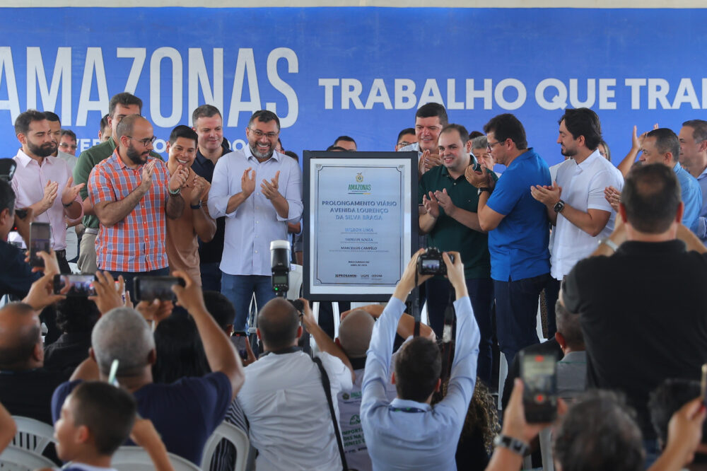 Governador Wilson Lima inaugura ligação viária entre Distrito Industrial e o Centro de Manaus que vai melhorar o tráfego na região Foto Diego Peres Secom Governador Wilson Lima inaugura ligação viária entre Distrito Industrial e o Centro de Manaus que vai melhorar o tráfego na região Foto Diego Peres Secom