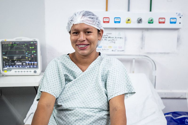 Parto raro de gêmeas siamesas é realizado com sucesso na rede pública de saúde do Amazonas Elizanda da Costa Foto Arthur Castro Secom Parto raro de gêmeas siamesas é realizado com sucesso na rede pública de saúde do Amazonas Elizanda da Costa Foto Arthur Castro Secom