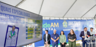 Saúde AM Digital Governador Wilson Lima dá início ao serviço de Telessaúde para agilizar consultas e exames agendados pelo Sisreg Foto Alex Pazuello Secom
