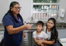 “Vai beneficiar muitas famílias” diz moradora da zona leste sobre reinauguração do Caic Edson Melo Ana Paula Aunário Foto Alex Pazuello Secom