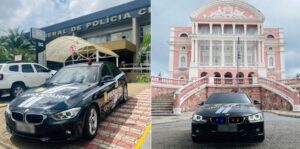 BMW blindado apreendido em operação contra o tráfico é integrado à frota da Polícia Civil do Amazonas