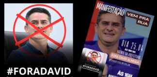 População organiza protestos contra David Almeida em Manaus nos dias 25/04 e 01/05