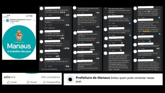 o trabalho nao para prefeitura de manaus o trabalho nao para prefeitura de manaus