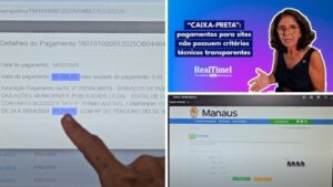 Jornalista do Real Time 1 rebate acusação de fake news da SEMCOM com provas do próprio Portal da Transparência da Prefeitura