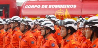 Bombeiros Santa Etevina fotos Arthur Castro Secom