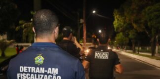 Detran AM Operação Feriado do Trabalhador Créditos Divulgação Detran AM