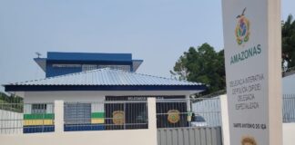 FACHADA DELEGACIA SANTO ANTÔNIO DO IÇÁ