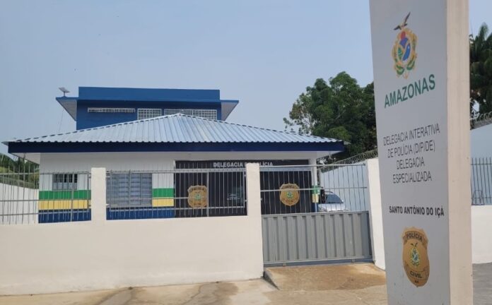 FACHADA DELEGACIA SANTO ANTÔNIO DO IÇÁ