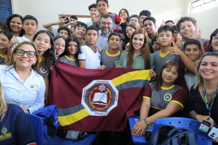 Governador Wilson Lima lança o Programa Estadual das Escolas Cívico Militares Foto Diego Peres Secom Governador Wilson Lima lança o Programa Estadual das Escolas Cívico Militares Foto Diego Peres Secom
