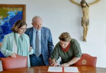 “Lula quer mulheres mais contentes e protegidas”, diz nova ministra Lula e Márcia Lopes