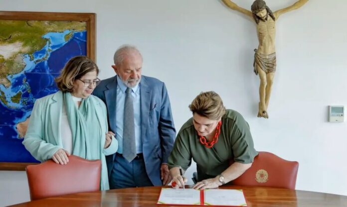 Lula e Márcia Lopes Lula e Márcia Lopes
