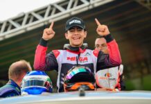 SEDEL Dylan Holanda Comemora Vitória no Norte Brasil de Kart FOTO Divulgação Sedel
