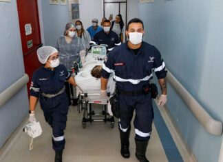 SES AM Transferência do paciente cardiopata do Francisca Mendes para transplante no HCOR Foto Antonio Lima Secom