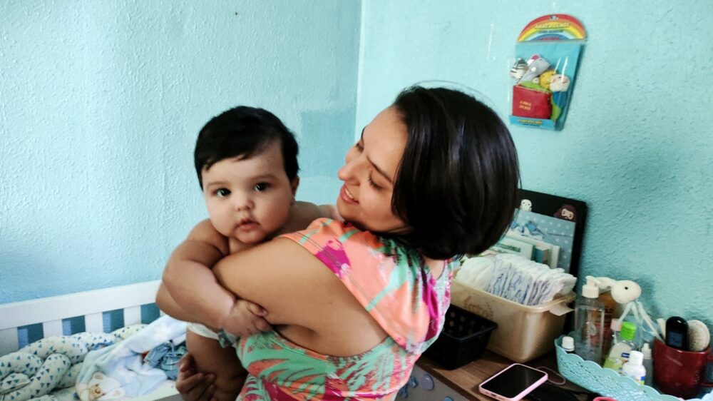 SES Personagem ISABELE MORAES Doadora de Leite Foto Tainá Amoędo jpe