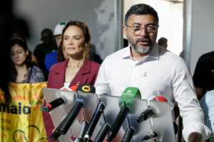 Wilson Lima vistoria obras do Centro Integrado de Atendimento à Criança e ao Adolescente em Manaus