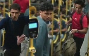 Homens usam faca e revólver para ameaçar passageiros em roubo a ônibus da linha 415; veja o vídeo