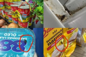 Procon-AM encontra baratas, fezes de rato e alimentos vencidos em supermercado da zona Sul de Manaus
