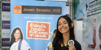 Educacao Jovem Senador Vencedora Aluna Maria Gabriella Freitas Foto Euzivaldo Queiroz