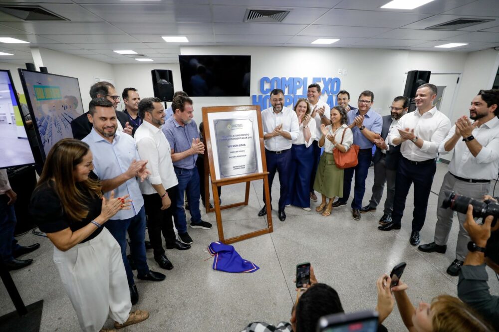 Governador Wilson Lima entrega novo pronto atendimento e serviço de ressonância horas do Complexo Hospitalar Sul fotos Alex Pazuello e Diego Peres Secom Governador Wilson Lima entrega novo pronto atendimento e serviço de ressonância horas do Complexo Hospitalar Sul fotos Alex Pazuello e Diego Peres Secom