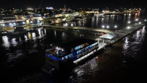 Com 535 policiais, tropa da PMAM desembarca para atuar no Festival de Parintins