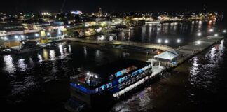 PMAM DESEMBARQUE DA TROPA DA PMAM EM PARINTINS FOTO ADSON MEKAIIM PMAM ()