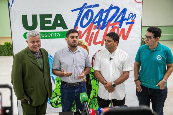 UEA estreia no festival com programa exaltando as tradições azul e vermelho UEA estreia no festival com programa exaltando as tradições azul e vermelho