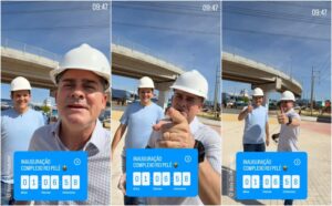 Após 24h de silêncio, David Almeida e Renato Junior priorizam inauguração de obra e não lamentam morte de biomédica e bebê na Djalma