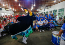 Campanha Junho Azul e Vermelho Hemoam ()