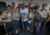 Governador Wilson Lima destaca apoio aos estudantes da rede estadual que vão competir em Olimpíada de Matemática no Japão foto Diego Peres Secom