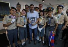 Governador Wilson Lima destaca apoio aos estudantes da rede estadual que vão competir em Olimpíada de Matemática no Japão foto Diego Peres Secom