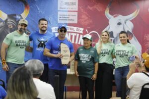 Caprichoso leva título de Campeão Sustentável 2025 com 706,9 kg de resíduos reciclados