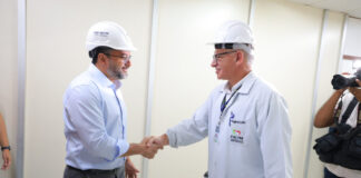 Governador Wilson Lima vistoria reforma do Hospital Francisca Mendes que terá ampliação de leitos e novos serviços Foto Diego Peres Secom