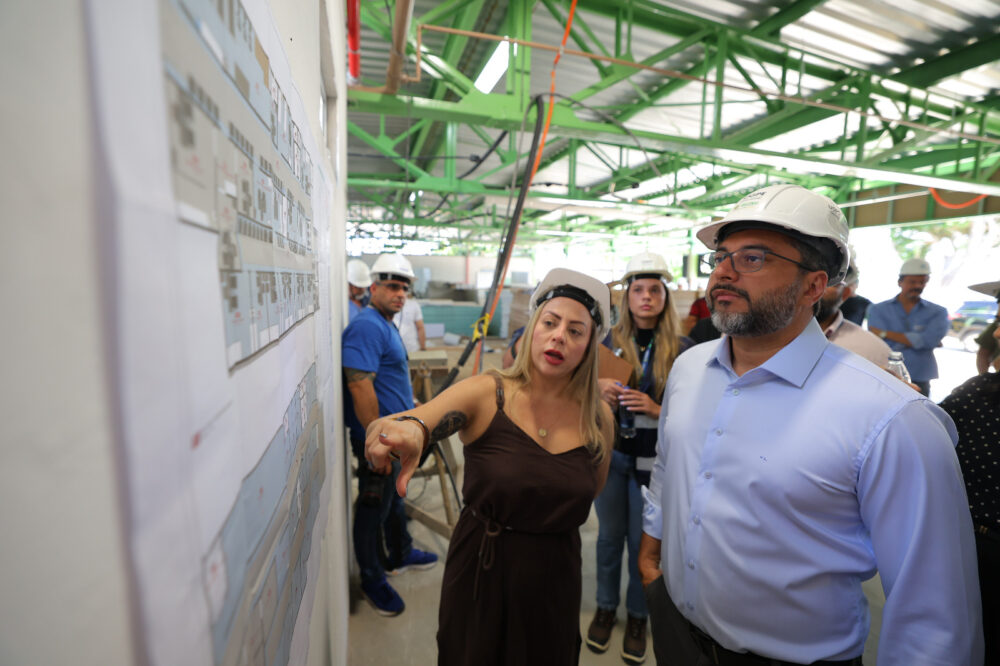 Governador Wilson Lima vistoria reforma do Hospital Francisca Mendes que terá ampliação de leitos e novos serviços Foto Diego Peres Secom Governador Wilson Lima vistoria reforma do Hospital Francisca Mendes que terá ampliação de leitos e novos serviços Foto Diego Peres Secom