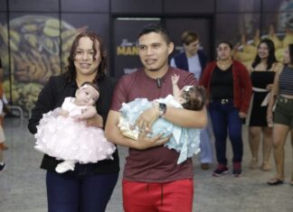 SECOM MARCOS OLIVEIRA ELIZANDRA DA COSTA E AS FILHAS