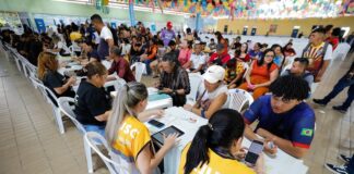 Sejusc Mutirao de agendamento Fotos Arthur Cipó ()