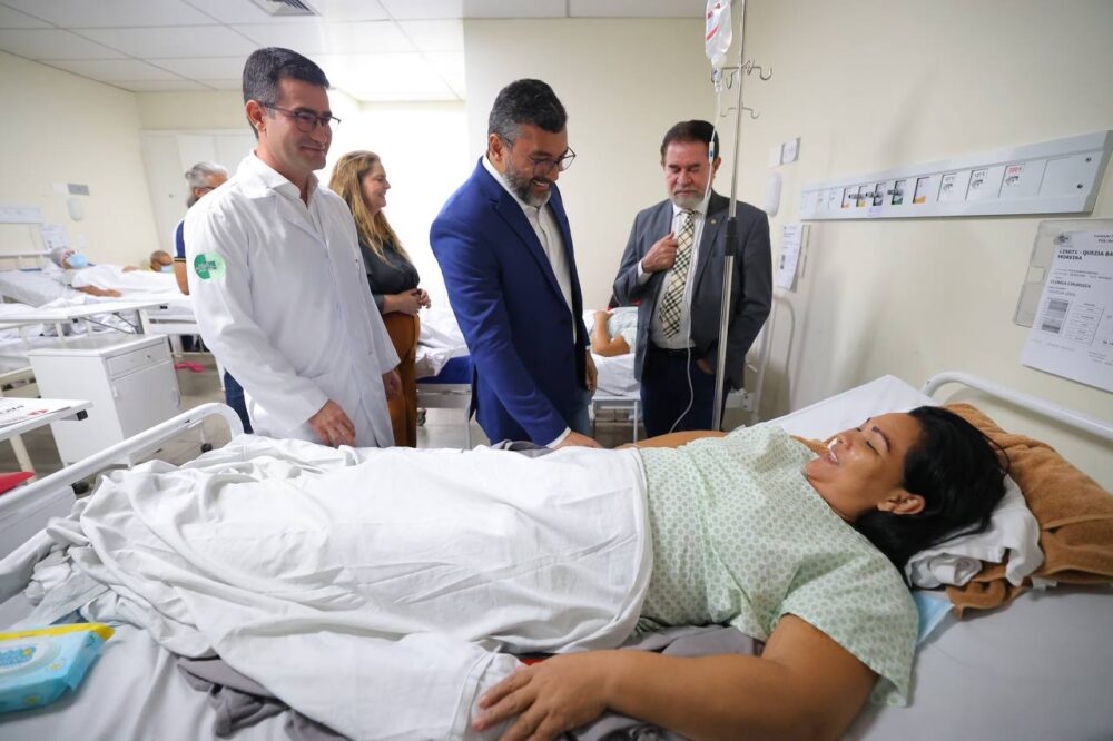 Governador Wilson Lima destaca mais de mil cirurgias pelo Opera+ Amazonas e anuncia mutirão de catarata foto Diego Peres Secom