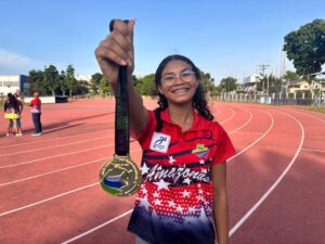 Aos 14 anos, amazonense Ana Isinbayeva conquista duas medalhas de ouro no Troféu Norte-Nordeste de Atletismo Sub-16