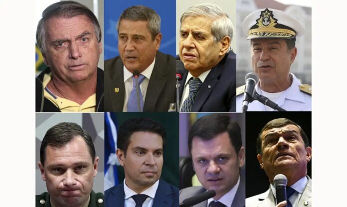 condenados: Bolsonaro e aliados condenados bolsonaro e aliados