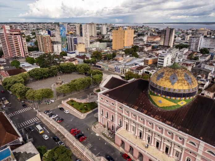 Cultura funcionamento durante o feriado Teatro Amazonas foto Arquivo Secretaria de Estado de Cultura e Economia Criariva ()