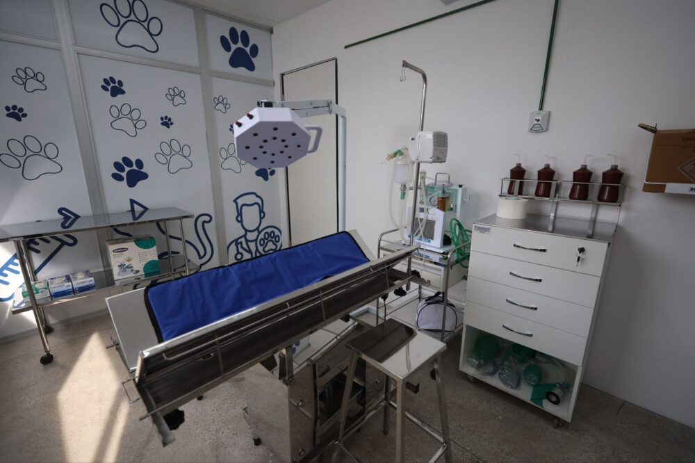 Hospital Veterinįrio Foto Mauro Neto Secom