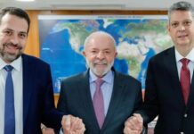 Lula Boulos e Márcio Macêdo