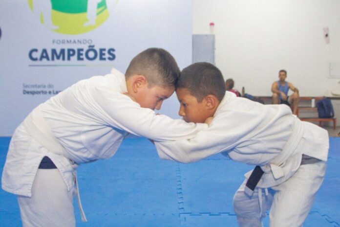 SEDEL Formando Campeões ligado ao Pelci oferece vagas em jiu=jitsu FOTO Divulgação Sedel