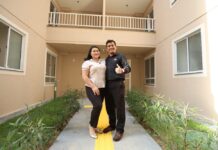 Secom Dhyuliana e o marido Fotos Arthur Castro ()