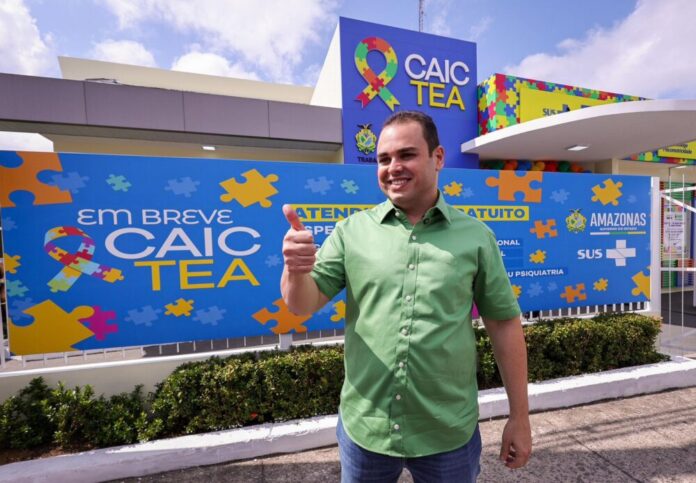 Presidente Roberto Cidade comemora inauguração de mais um centro especializado para crianças com TEA (CAIC TEA), na zona Norte Presidente Roberto Cidade comemora inauguração de mais um centro especializado para crianças com TEA (CAIC TEA), na zona Norte
