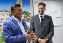 Amazonastur e Embaixada da Argentina tratam da retomada de voos diretos entre Manaus e Buenos Aires presidente marcel alexandre conselheiro embaixada argentina patricio violini foto Kayro Renan