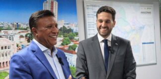 presidente marcel alexandre conselheiro embaixada argentina patricio violini foto Kayro Renan